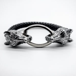 WOLF HEAD BANGLE