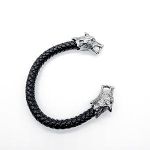 WOLF HEAD BANGLE