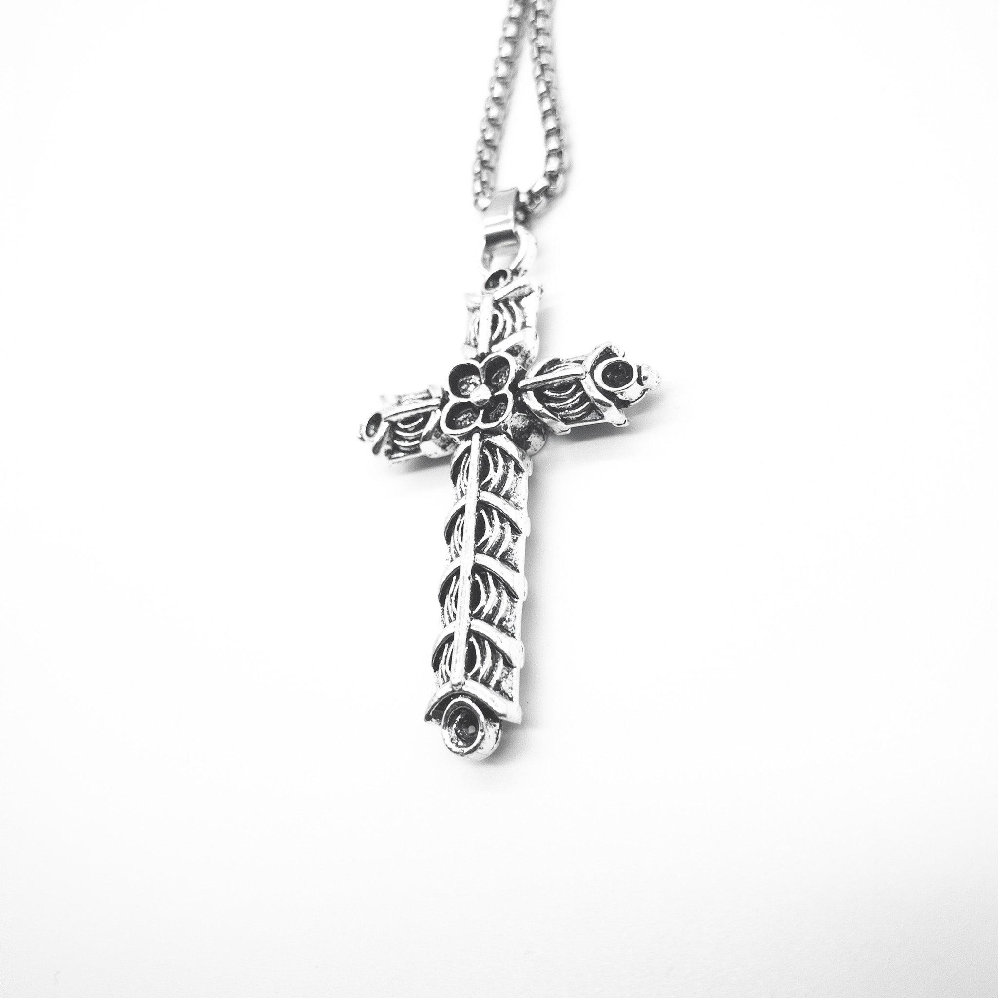 Protection St. Brigid's Cross Necklace – Celtic Crystal Design Jewelry