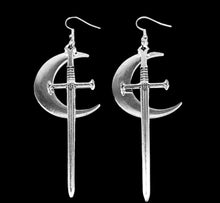 Load image into Gallery viewer, MOONSWORD EARRINGS