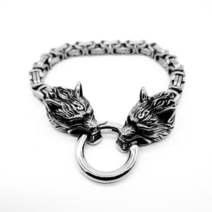 METALLIC WOLF BRACELET