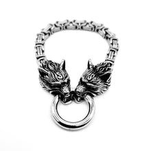 Load image into Gallery viewer, METALLIC WOLF BRACELET